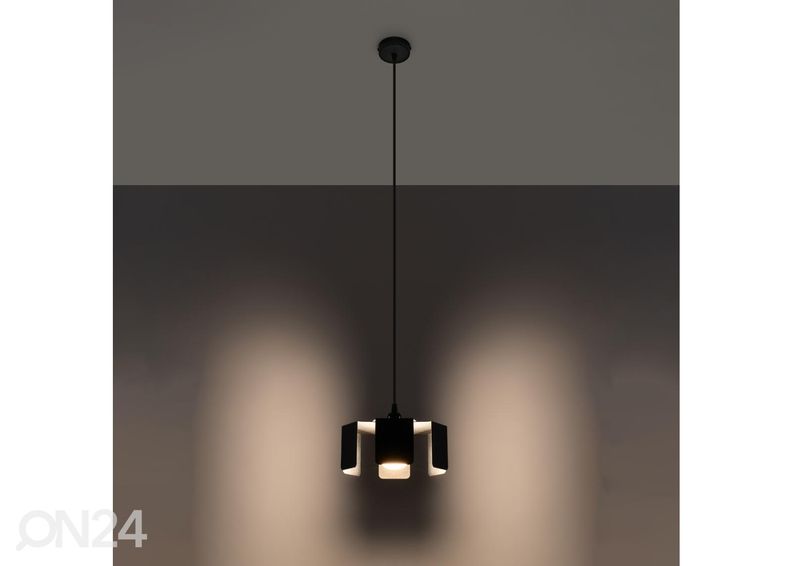 Rippvalgusti Tulip, must suurendatud