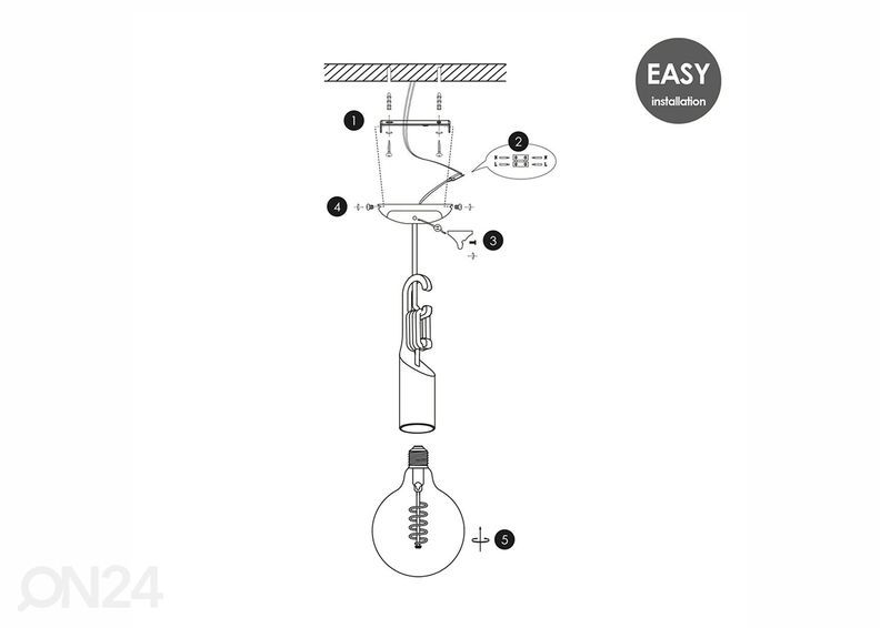 Rippvalgusti Twist suurendatud