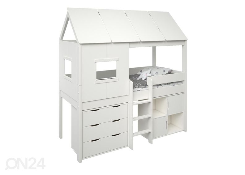 Robin Finn onnvoodi 90x200 cm kummuti ja riiuliga suurendatud