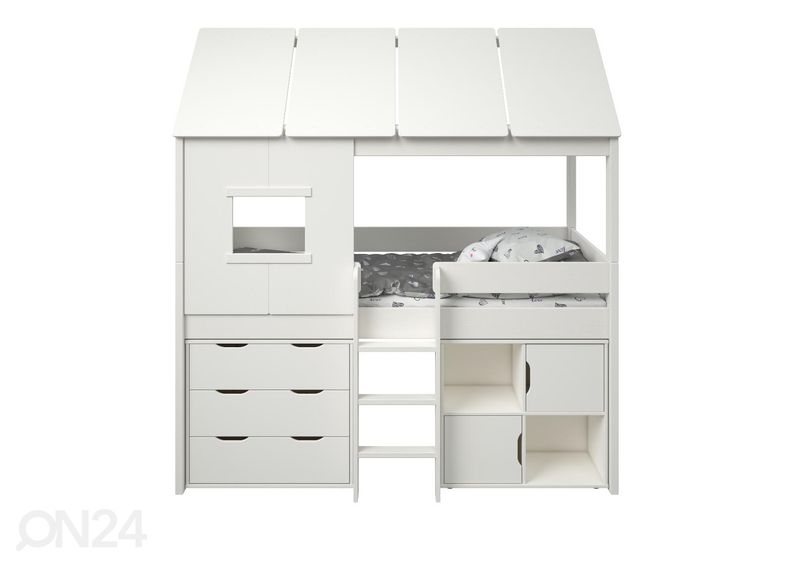 Robin Finn onnvoodi 90x200 cm kummuti ja riiuliga suurendatud