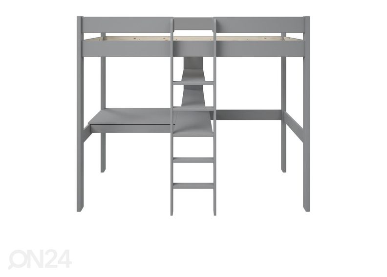 Robin narivoodi sahtliga kirjutuslaua ja riiuliga, 90x200 cm suurendatud