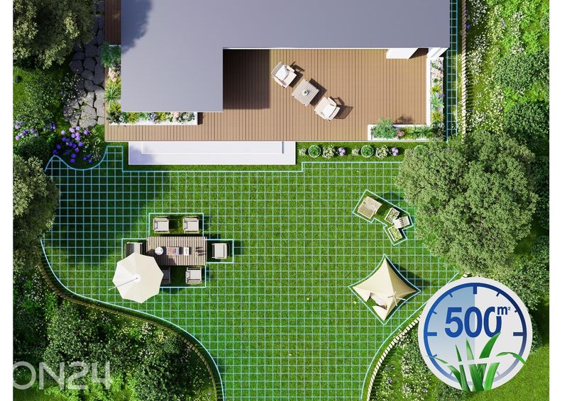 Robotmuruniiduk Ecovacs Goat 0500 Panorama suurendatud