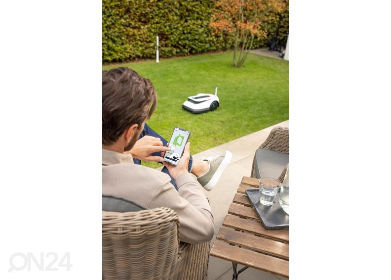 Robotmuruniiduk Ecovacs Goat G1-1600, must/valge suurendatud