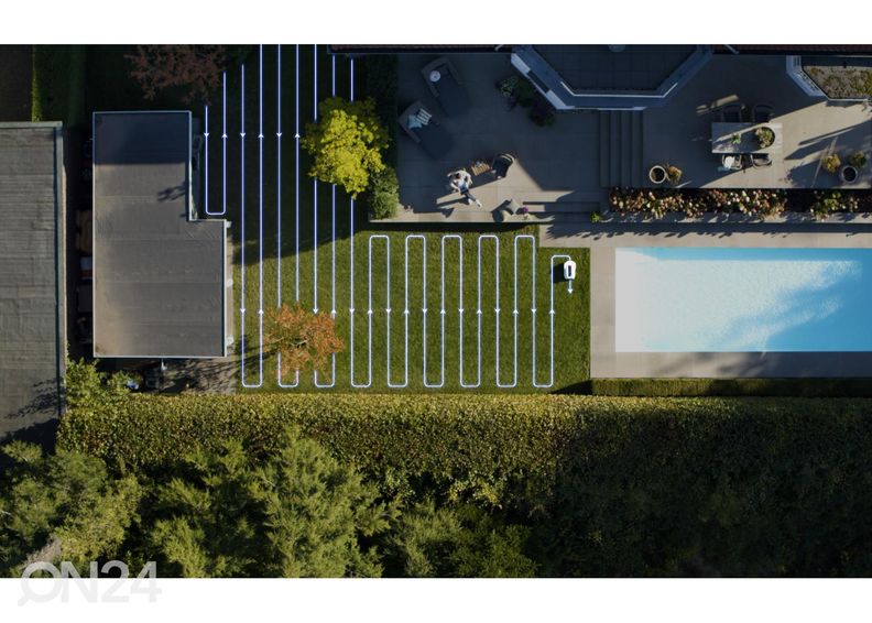 Robotmuruniiduk Ecovacs Goat G1-1600, must/valge suurendatud