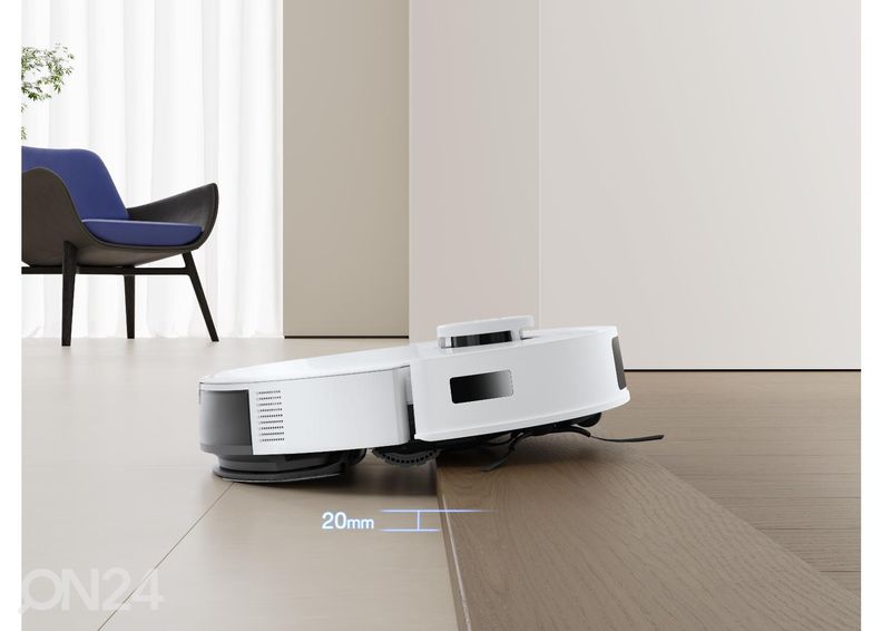 Robottolmuimeja Ecovacs Deebot N20PLUS, märg- ja kuivpuhastus suurendatud