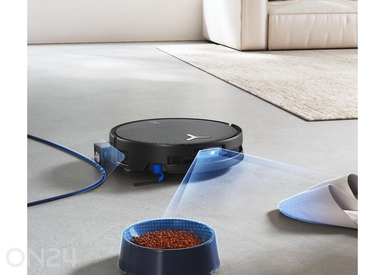 Robottolmuimeja Ecovacs DEEBOT T80S, märg- ja kuivpuhastus suurendatud