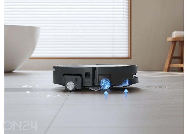 Robottolmuimeja Ecovacs DEEBOT T80S, märg- ja kuivpuhastus suurendatud