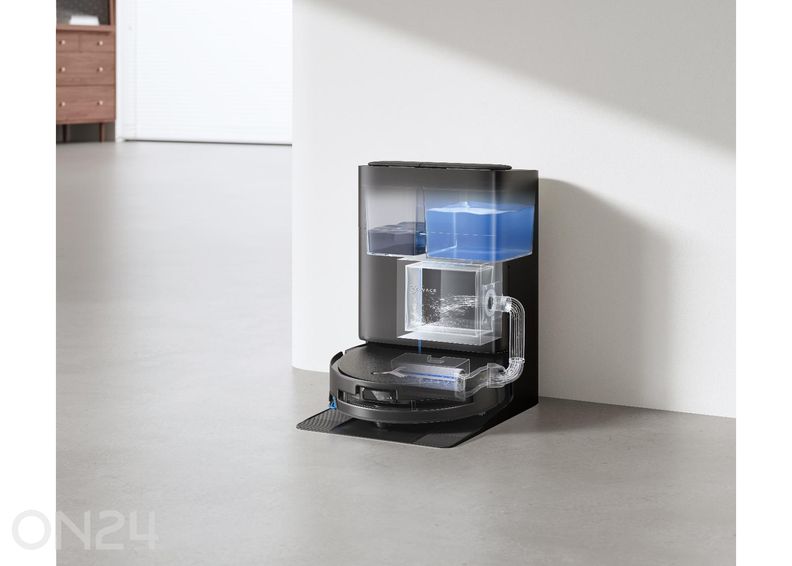 Robottolmuimeja Ecovacs DEEBOT T80S, märg- ja kuivpuhastus suurendatud