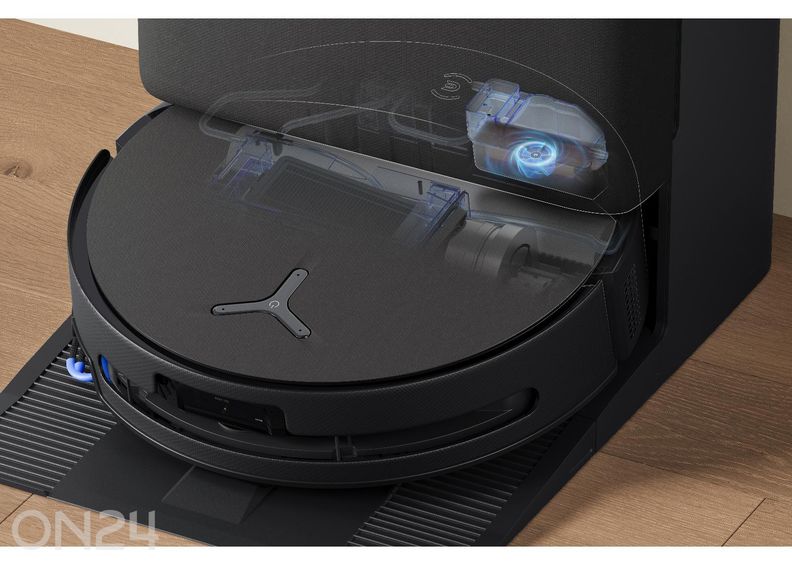 Robottolmuimeja Ecovacs DEEBOT T90, märg- ja kuivpuhastus suurendatud