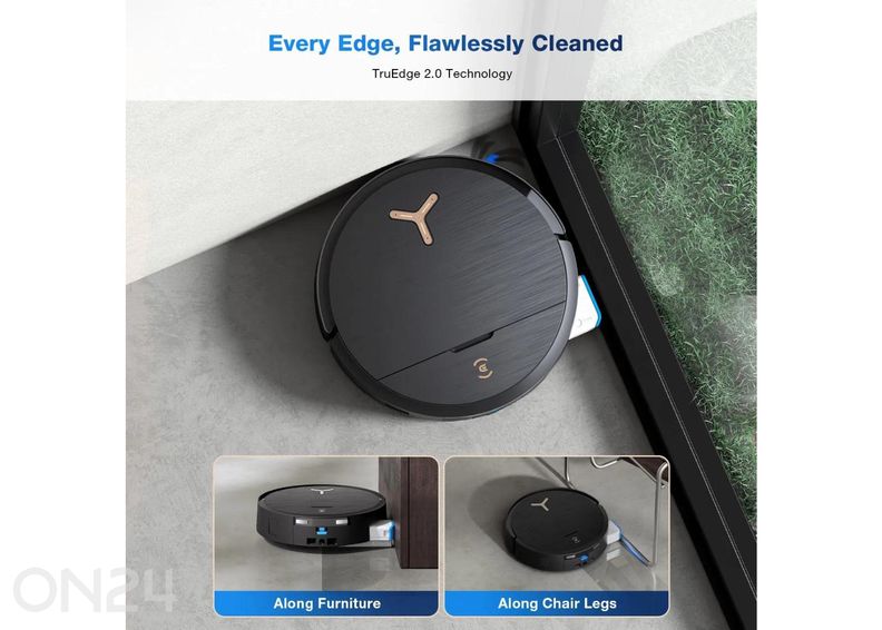 Robottolmuimeja Ecovacs Deebot X9 PRO OMNI, märg- ja kuivpuhastus, must suurendatud