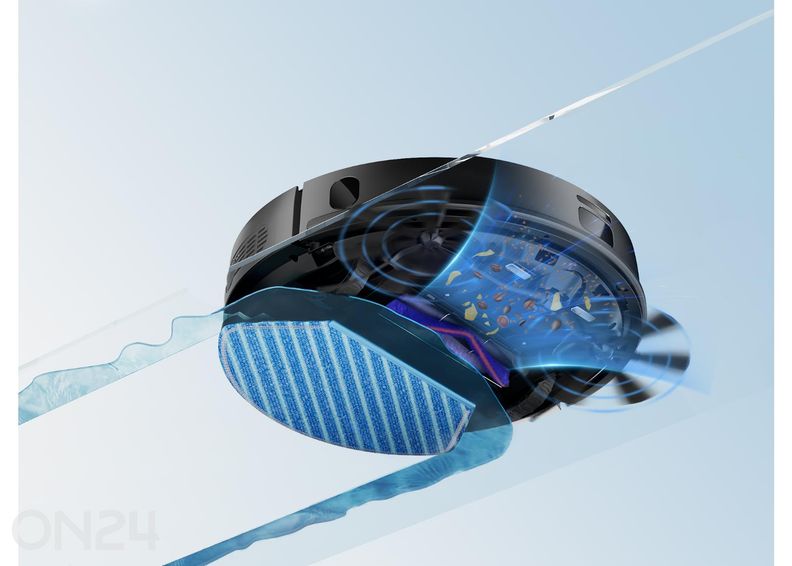 Robottolmuimeja Midea M7 Evo, must suurendatud