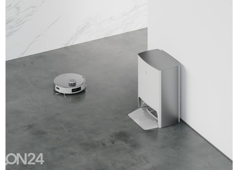 Robottolmuimeja mopi ja tühjendusjaamaga ECOVACS DEEBOT X1 OMNI suurendatud