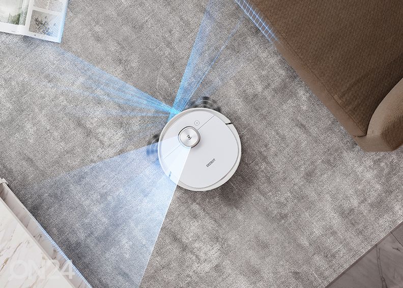 Robottolmuimeja mopiga ECOVACS DEEBOT T9 suurendatud