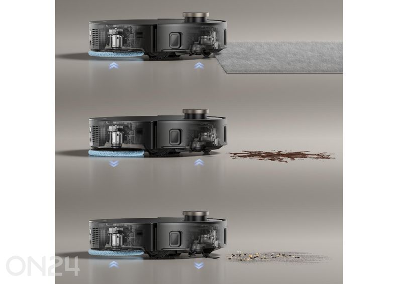 Robottolmuimeja Mova Mobius 60, märg- ja kuivpuhastus suurendatud