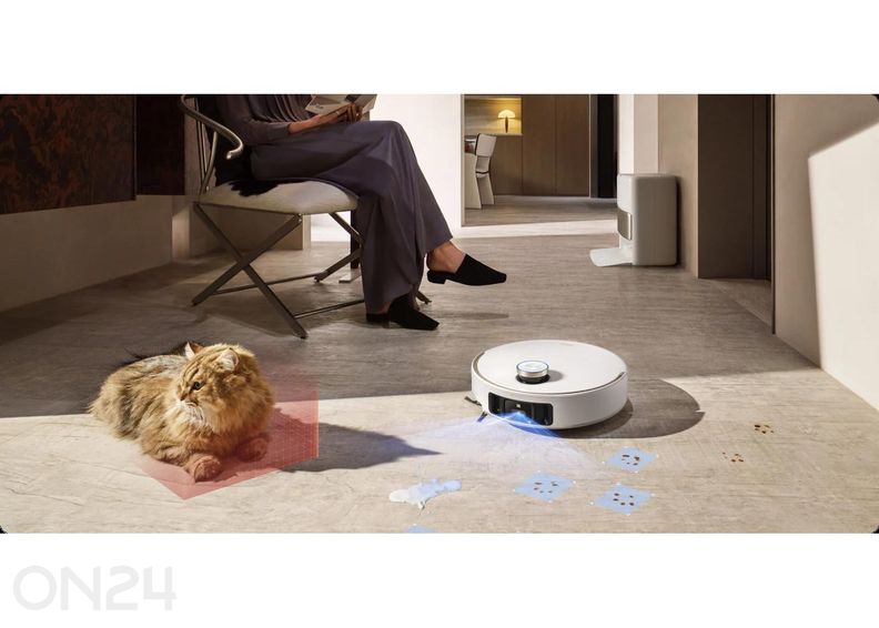 Robottolmuimeja MOVA V50 Ultra Complete, märg- ja kuivpuhastus suurendatud