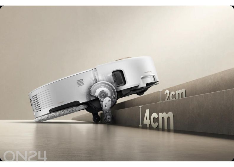 Robottolmuimeja MOVA V50 Ultra, märg- ja kuivpuhastus suurendatud