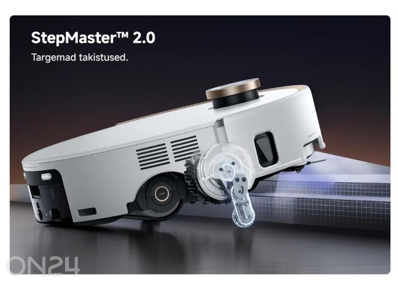 Robottolmuimeja Mova Z60 Ultra Roller Complete, märg- ja kuivpuhastus suurendatud