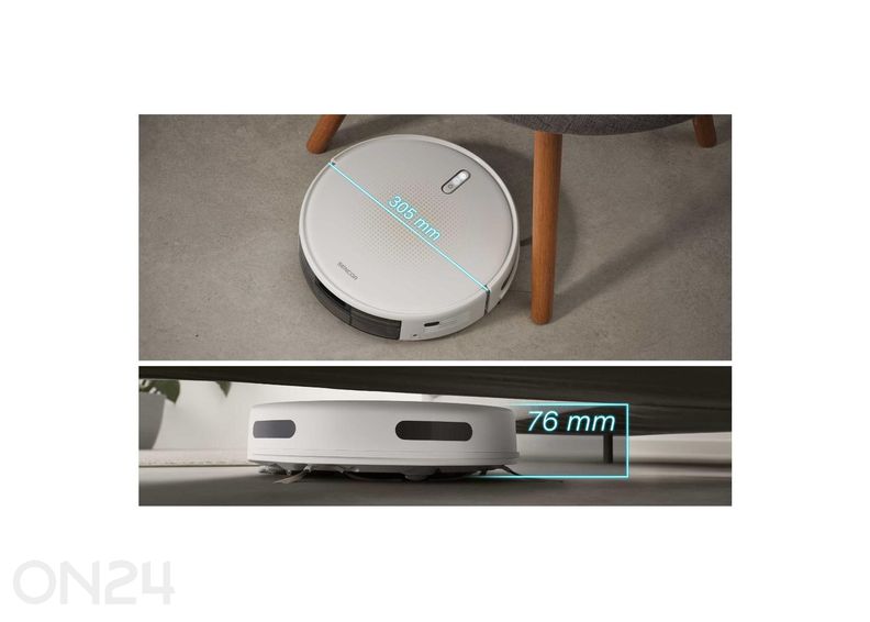 Robottolmuimeja Sencor SRV4150WH suurendatud