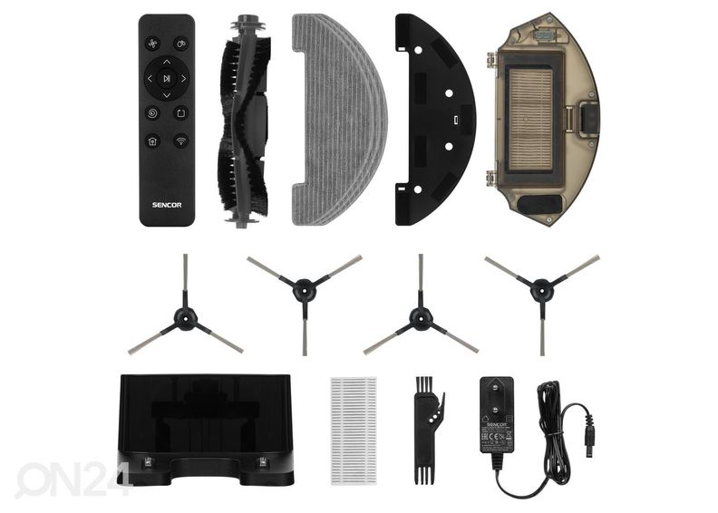 Robottolmuimeja Sencor SRV4550WH suurendatud