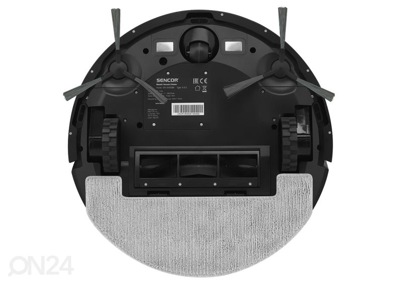 Robottolmuimeja Sencor SRV6450, must suurendatud