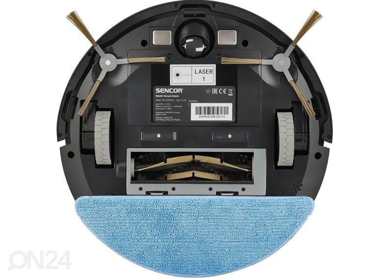 Robottolmuimeja Sencor SRV9150WH suurendatud