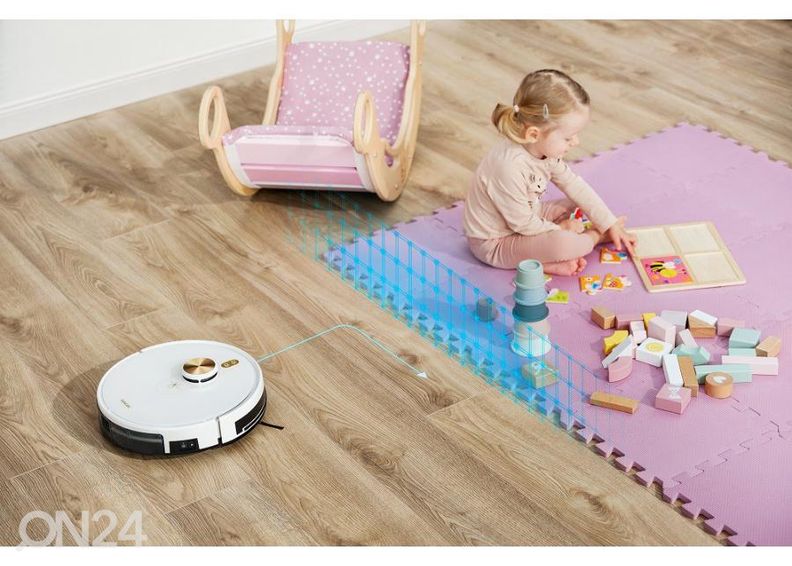 Robottolmuimeja Sencor SRV9150WH suurendatud