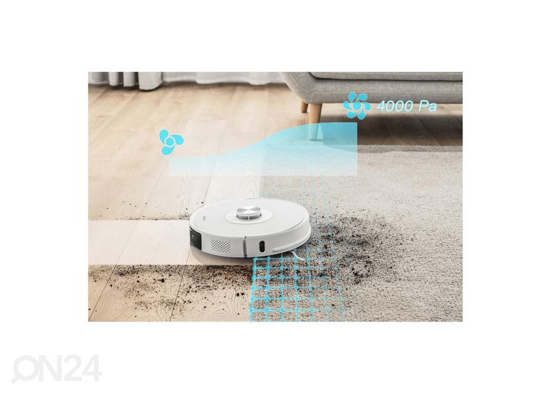 Robottolmuimeja Sencor SRV9350WH suurendatud