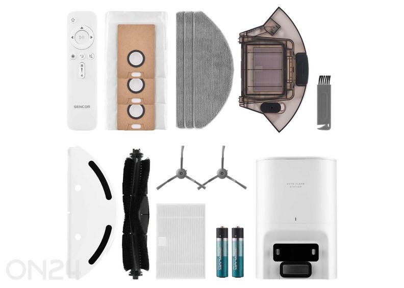 Robottolmuimeja tühjendusjaamaga Sencor SRV7485WH suurendatud