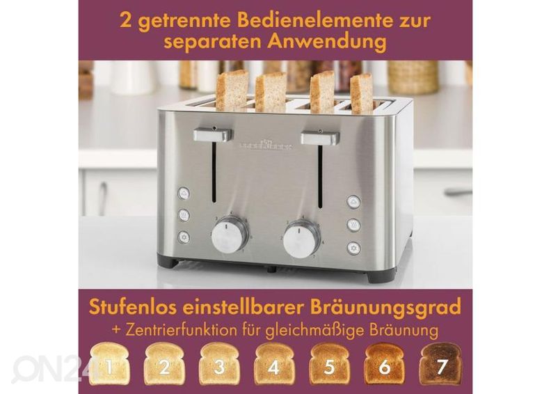 Röster 4 viilule ProfiCook PCTA1252 suurendatud