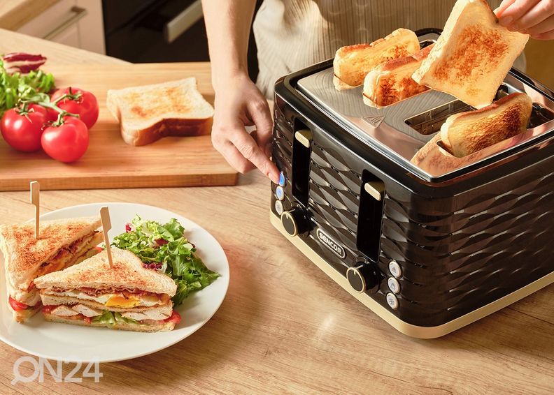 Röster 4 viilule Sencor STS7551BK, must suurendatud