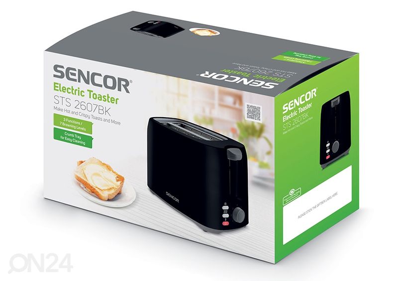 Röster Sencor Metallic STS2607BK suurendatud