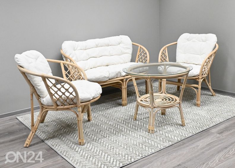 Rotangist komplekt Caribia suurendatud