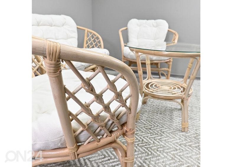 Rotangist komplekt Caribia suurendatud