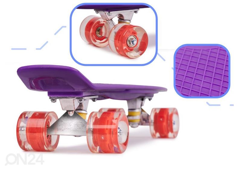 Rula LED rattad Fiszka suurendatud