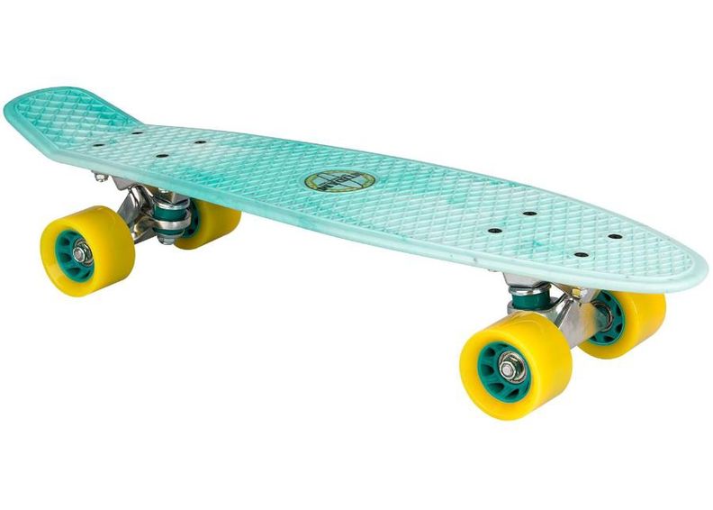 Rula pennyboard plastikust 22.5" Splash dye Nidjam suurendatud