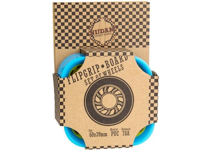 Rula/pennyboardi/ longboardi rataste komplekt 60 x 45 mm Nijdam suurendatud