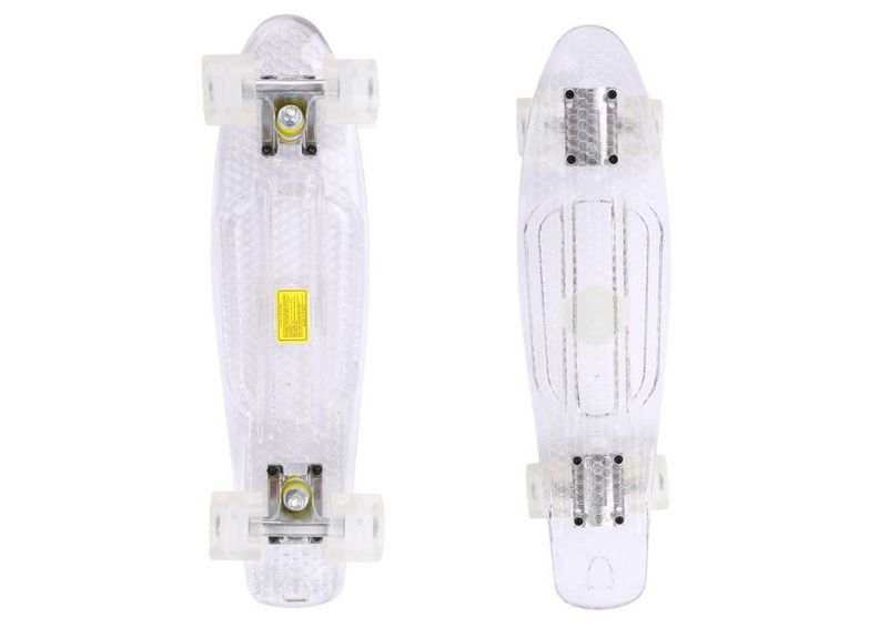 Rula Retro Transparent W/ Light Up Wheels Maronad suurendatud