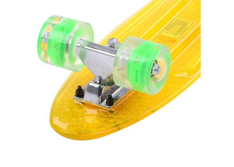 Rula Retro Transparent W/ Light Up Wheels Maronad suurendatud