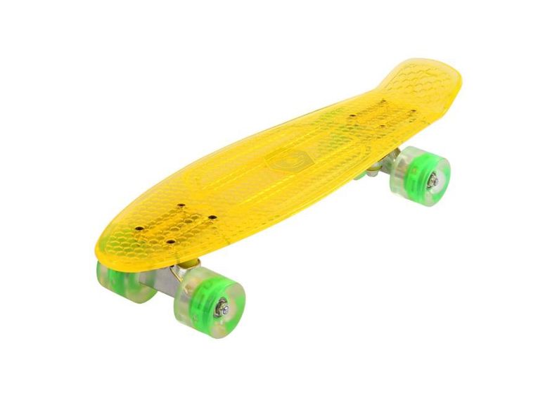 Rula Retro Transparent W/ Light Up Wheels Maronad suurendatud