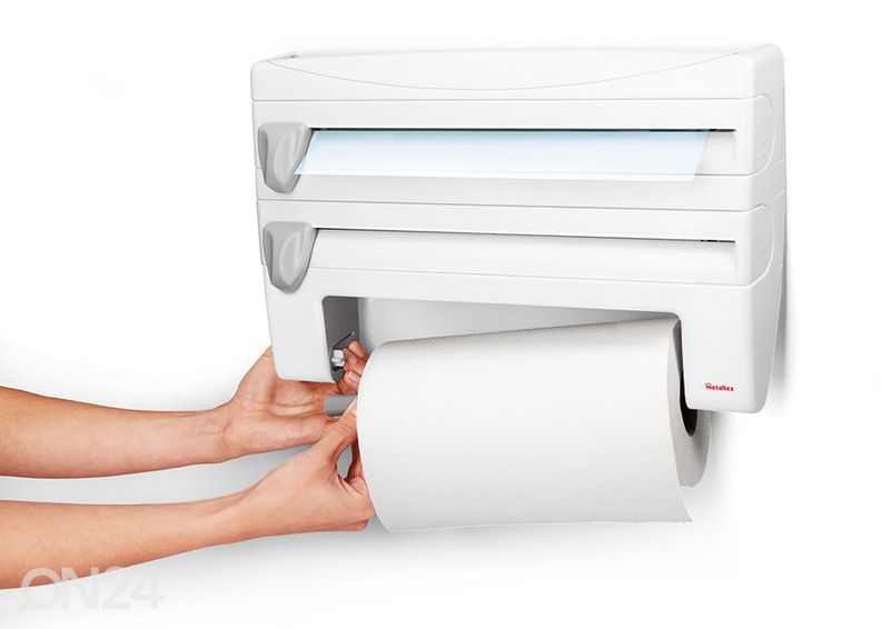 Rullihoidja fooliumile, kilele ja majapidamispaberile suurendatud