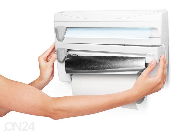 Rullihoidja fooliumile, kilele ja majapidamispaberile suurendatud