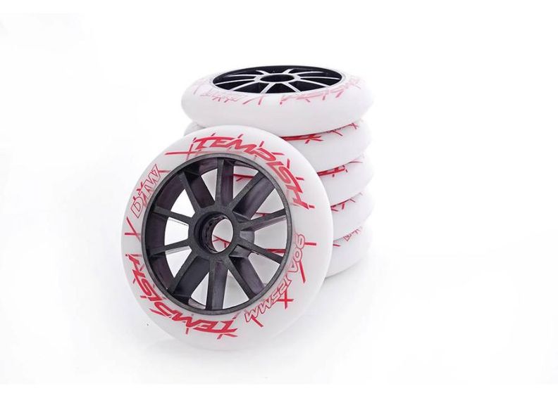 Rulluisu rataste komplekt 8 tk DTW 125x24 90A suurendatud