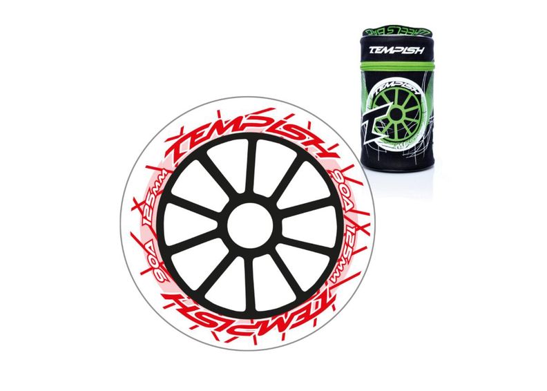 Rulluisu rataste komplekt 8 tk DTW 125x24 90A suurendatud