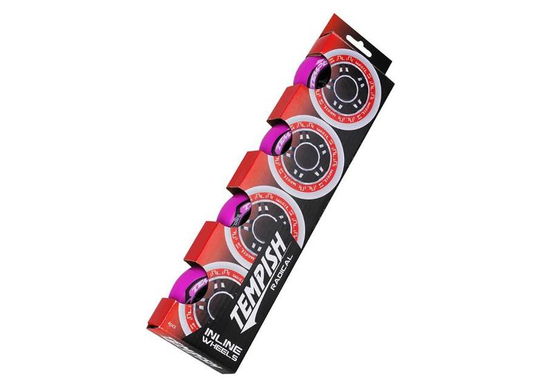 Rulluisu rataste komplekt Radical Color 80x24 84A Tempish suurendatud