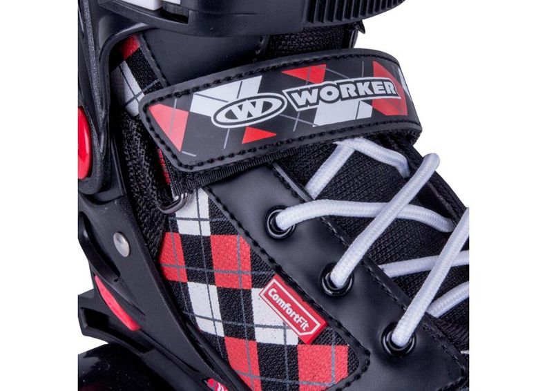 Rulluisud ja uisud koos lastele 2in1 Denel WORKER suurendatud