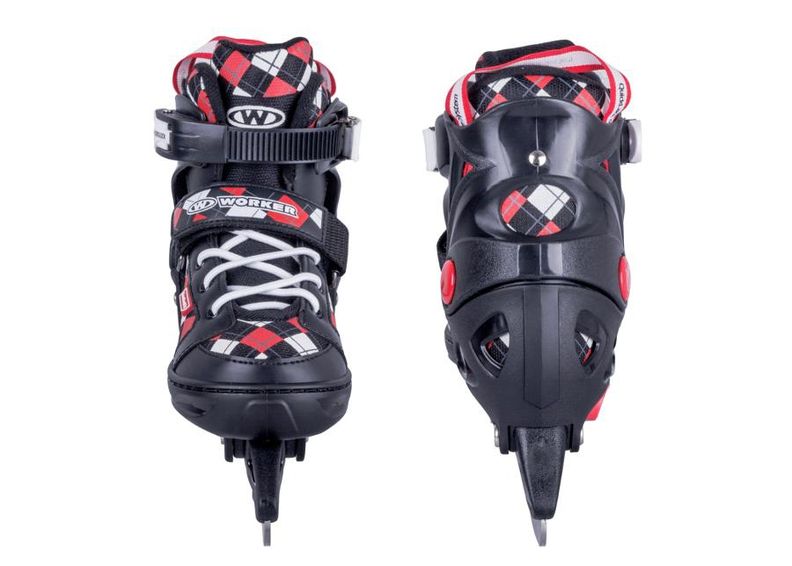 Rulluisud ja uisud koos lastele 2in1 Denel WORKER suurendatud