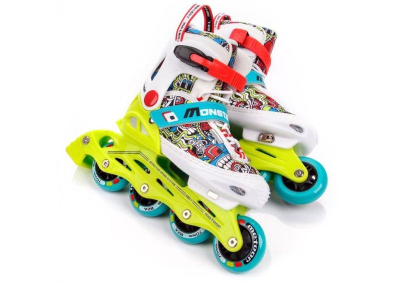 Rulluisud lastele reguleeritavad Meteor Monster suurendatud