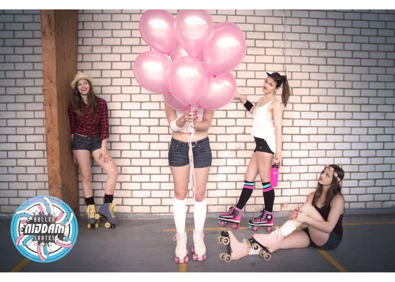 Rulluisud naistele Retro Eye Candy Nijdam suurendatud