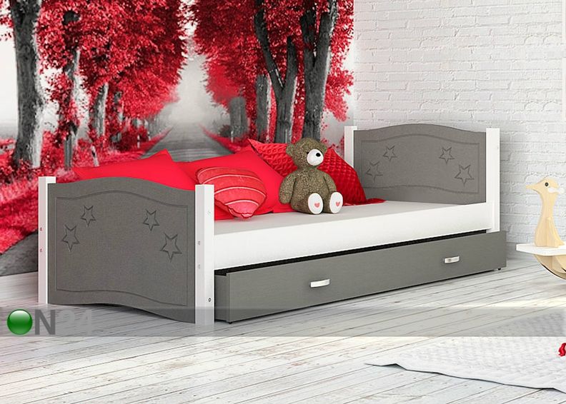 Sahtliga lastevoodi 80x174 cm suurendatud