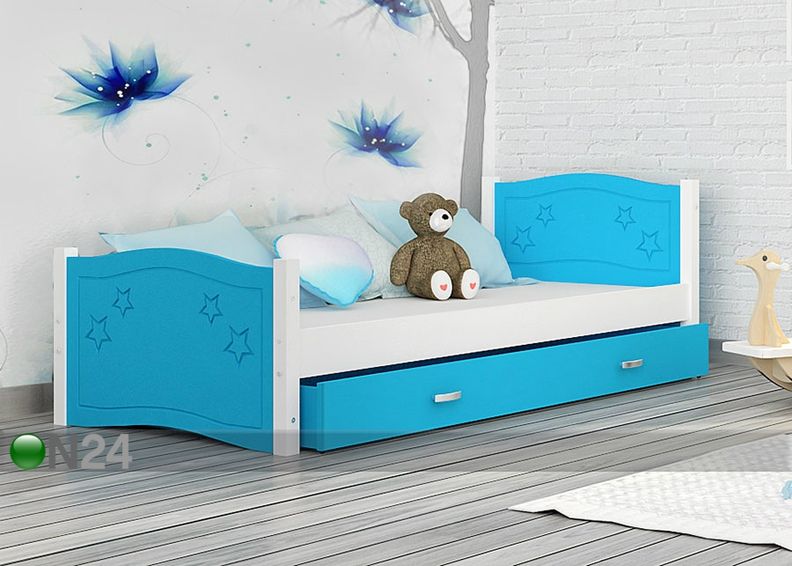 Sahtliga lastevoodi 80x174 cm suurendatud